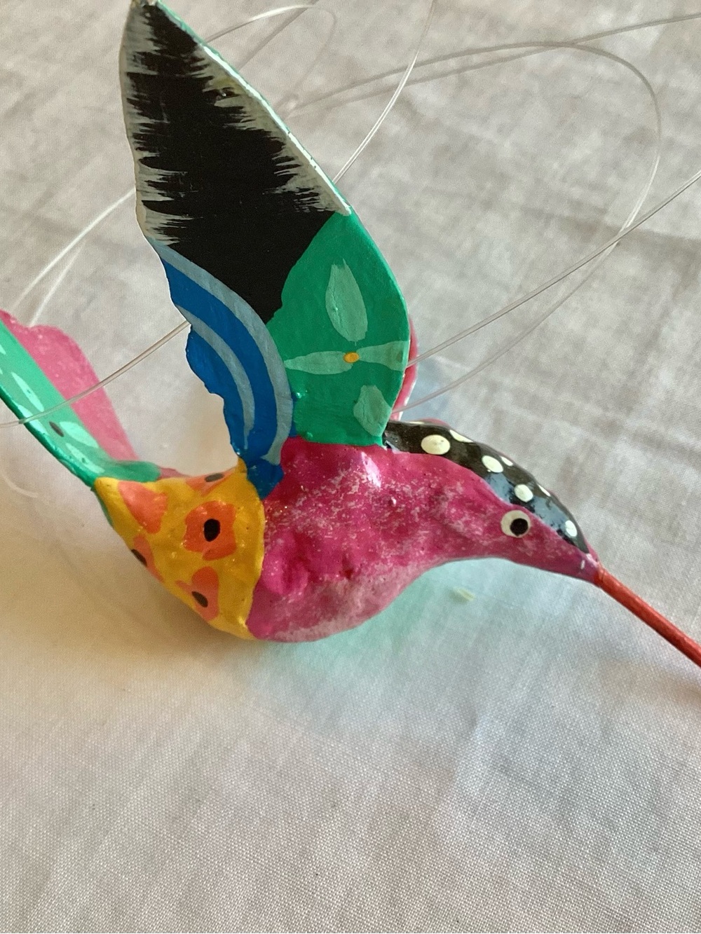 Hanging  Cloisonné Hummingbird #2